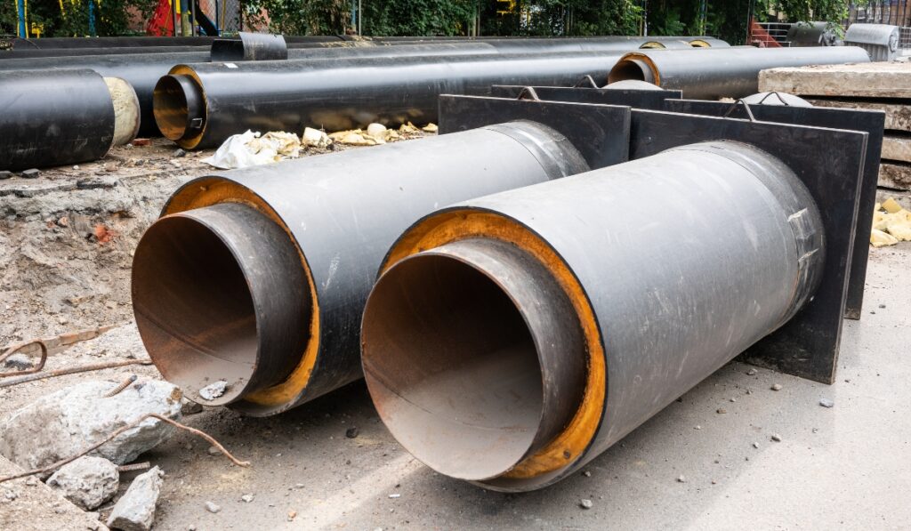 rørlegging er en viktig del av grunnleggende infrastruktur